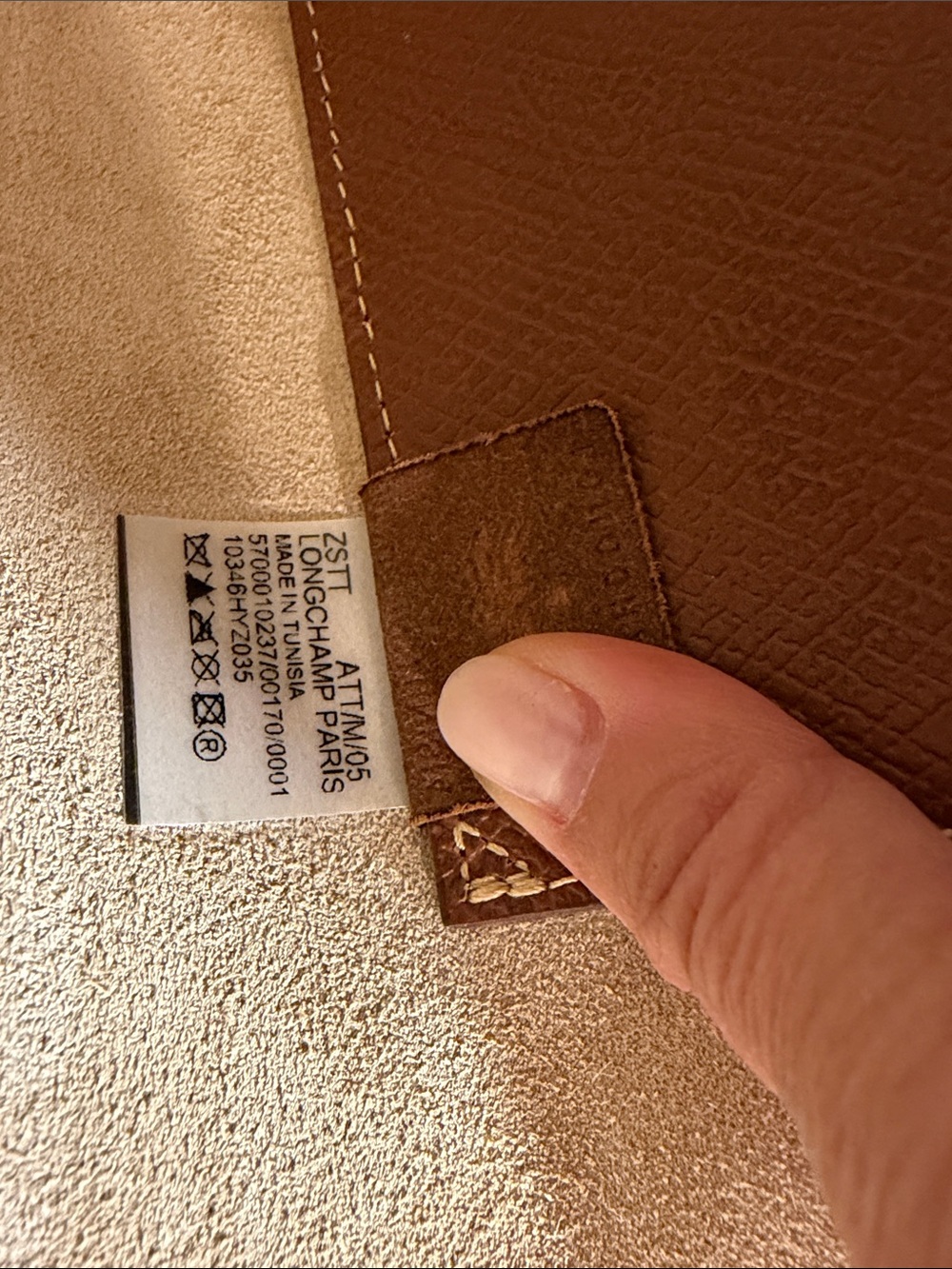 Longchamp Épure L Shoulder Bag Brown Leather Excellent Condition - Picture 5 of 9
